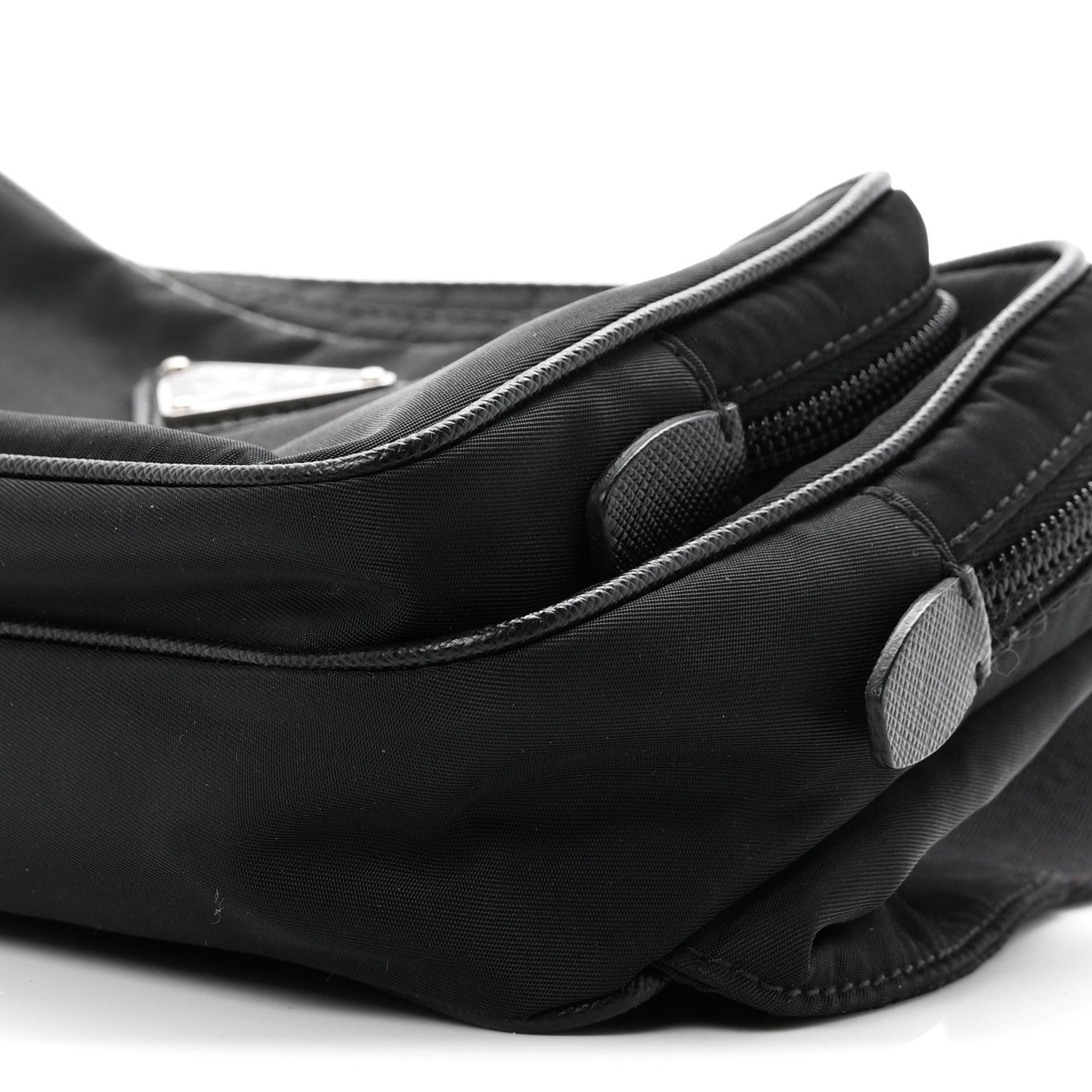 Prada Tessuto Nylon Belt Bag Black 10 of 11