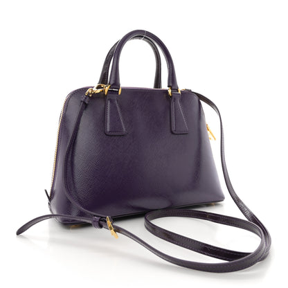 Prada Saffiano Vernice Small Promenade Tote Viola 3 of 12