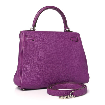 Hermes Togo Kelly Retourne 25 Anemone 3 of 10