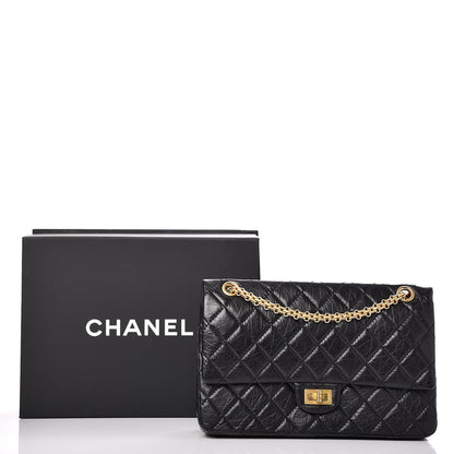 Chanel Aged Calfskin Quilted 2.55 Reissue 226 Flap Black 10 of 10