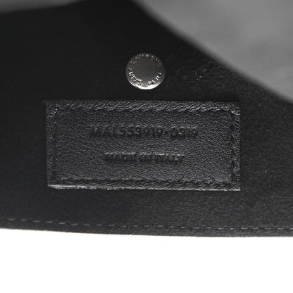 Saint Laurent Lambskin Teddy Drawstring Bag Black 11 of 12
