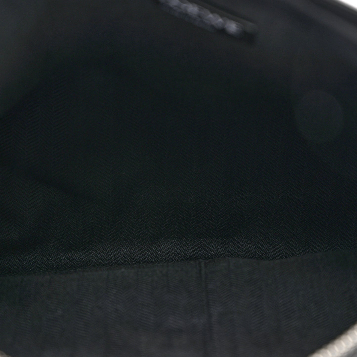 Calfskin T Pouch Black