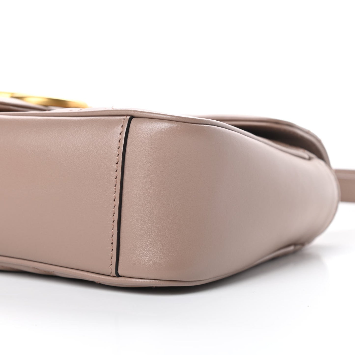 Calfskin Matelasse Small GG Marmont Shoulder Bag Porcelain Rose