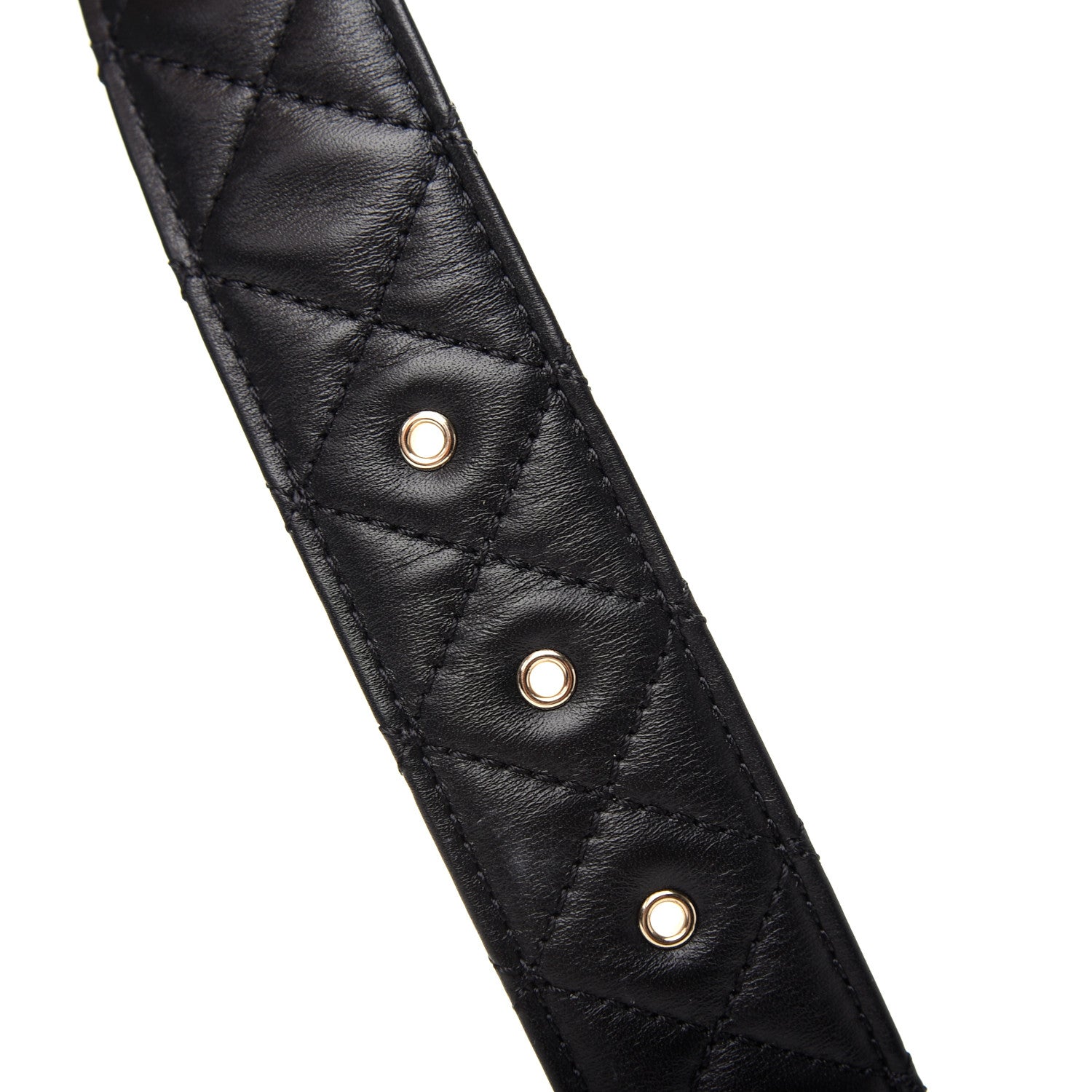 Chanel Lambskin Quilted CC Chain Belt 75 30 Black 5 of 6