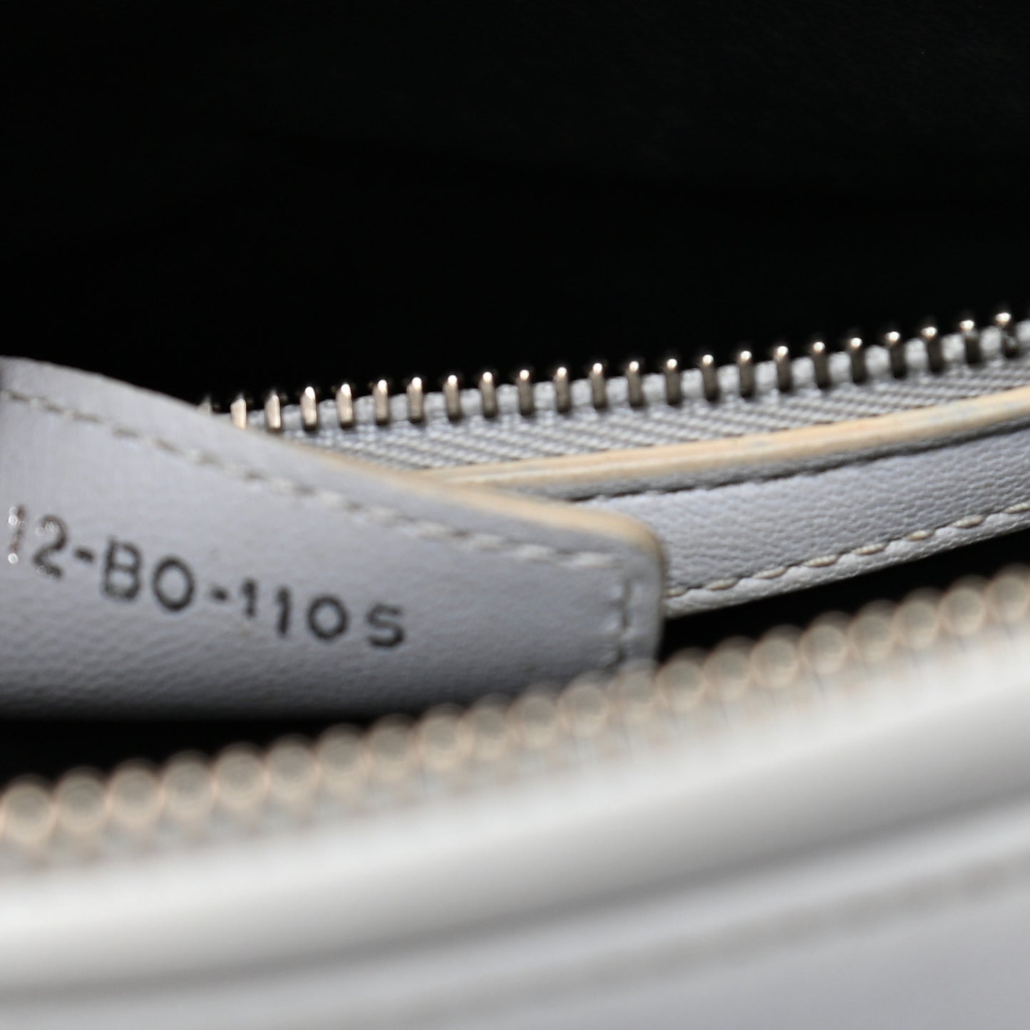 Lambskin Cannage Floral Printed Medium Lady Dior Light Blue