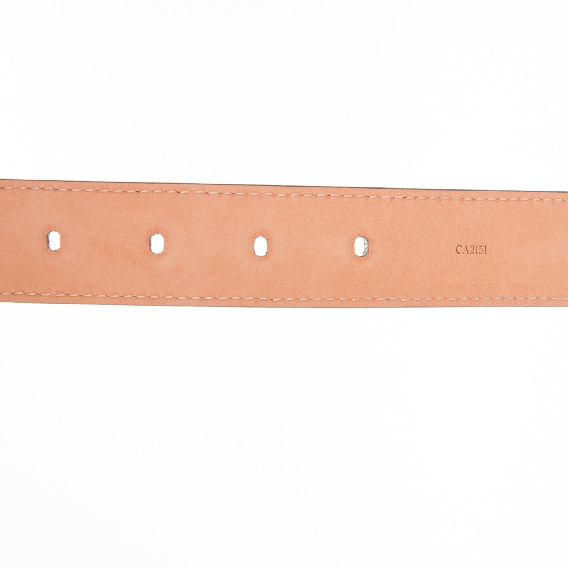 Louis Vuitton Damier Ebene Riveted 35mm Belt 90 36 6 of 6