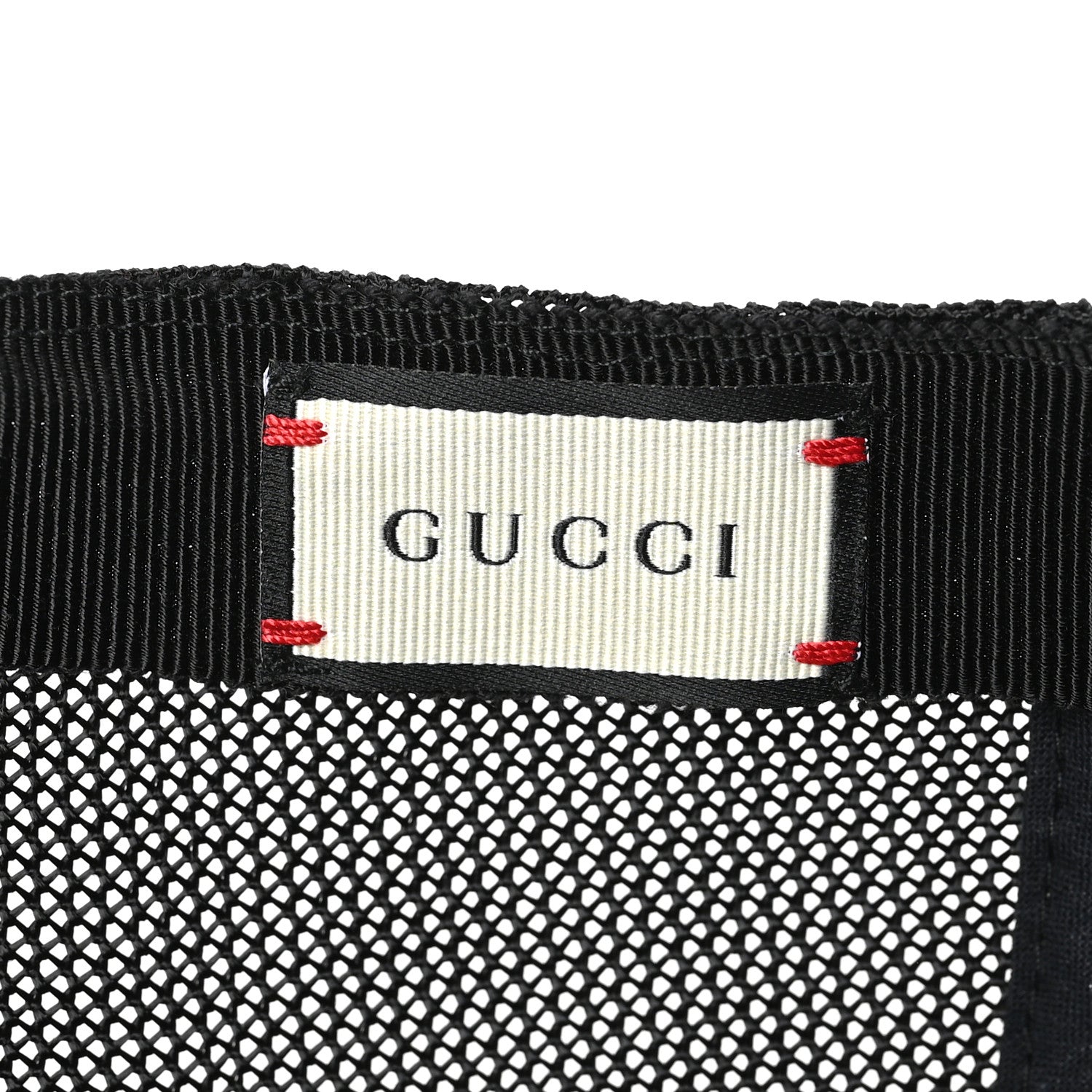 Gucci X SEGA Calfskin GUCCY Stars Baseball Hat S Black Gold 7 of 8