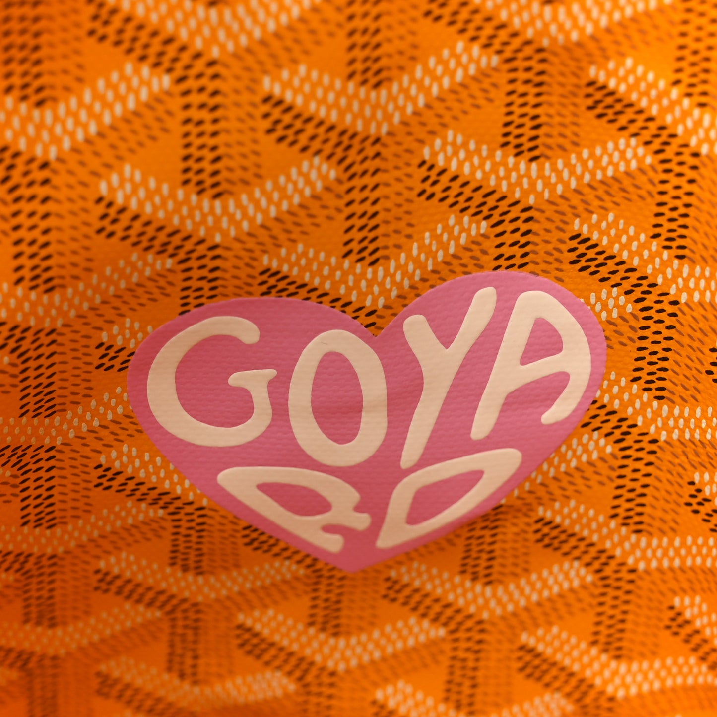 Goyardine Reversible Mini Anjou Yellow