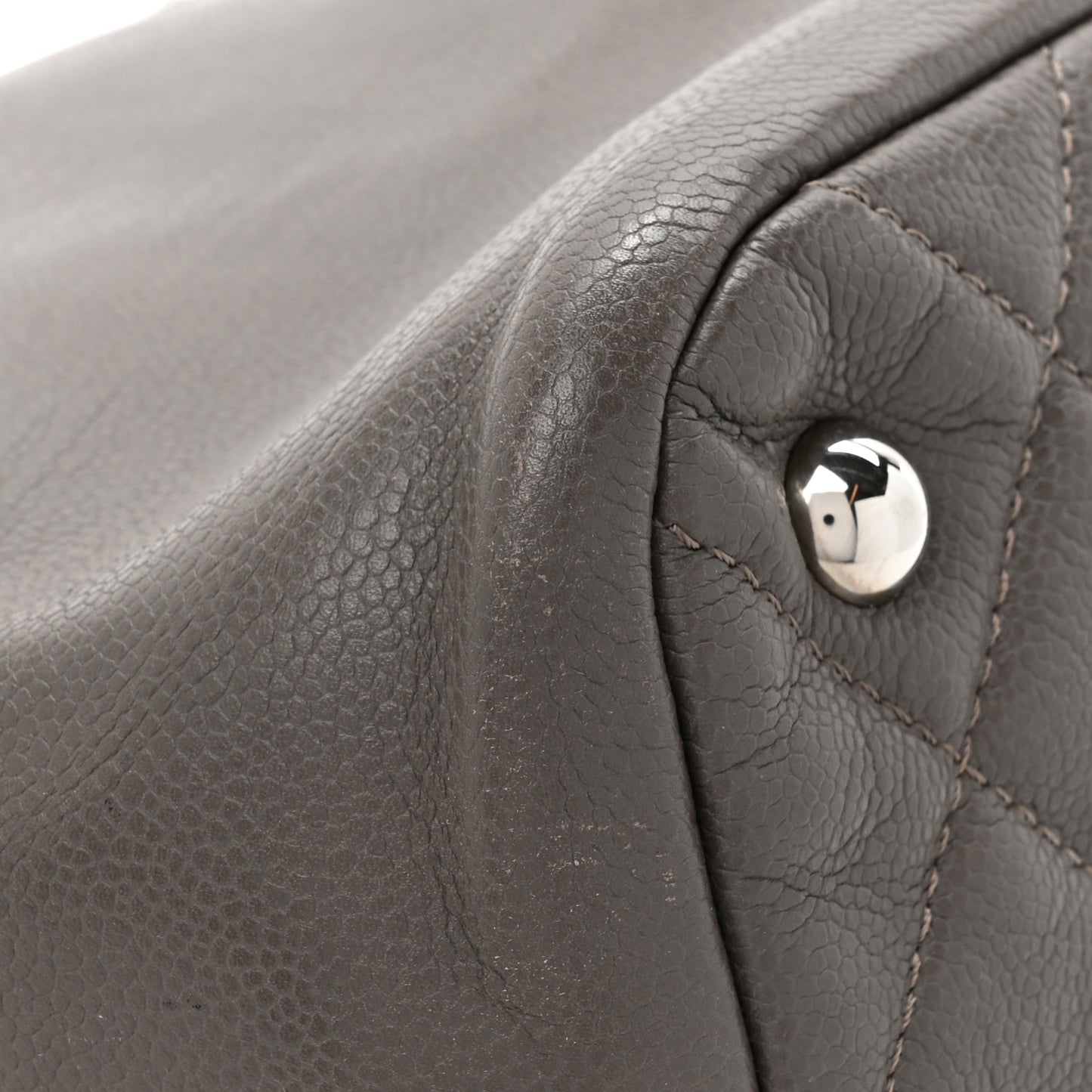 Caviar Timeless CC Soft Tote Dark Grey