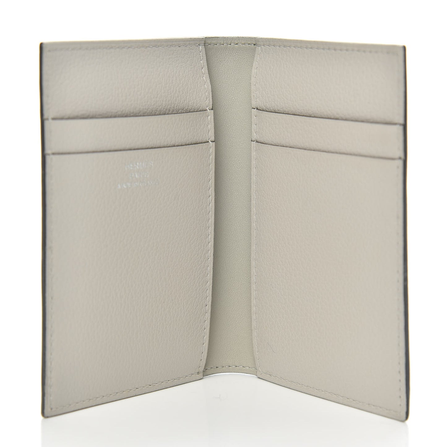 Evercolor MC2 Euclide Card Holder Case Vert Amande Gris Perle