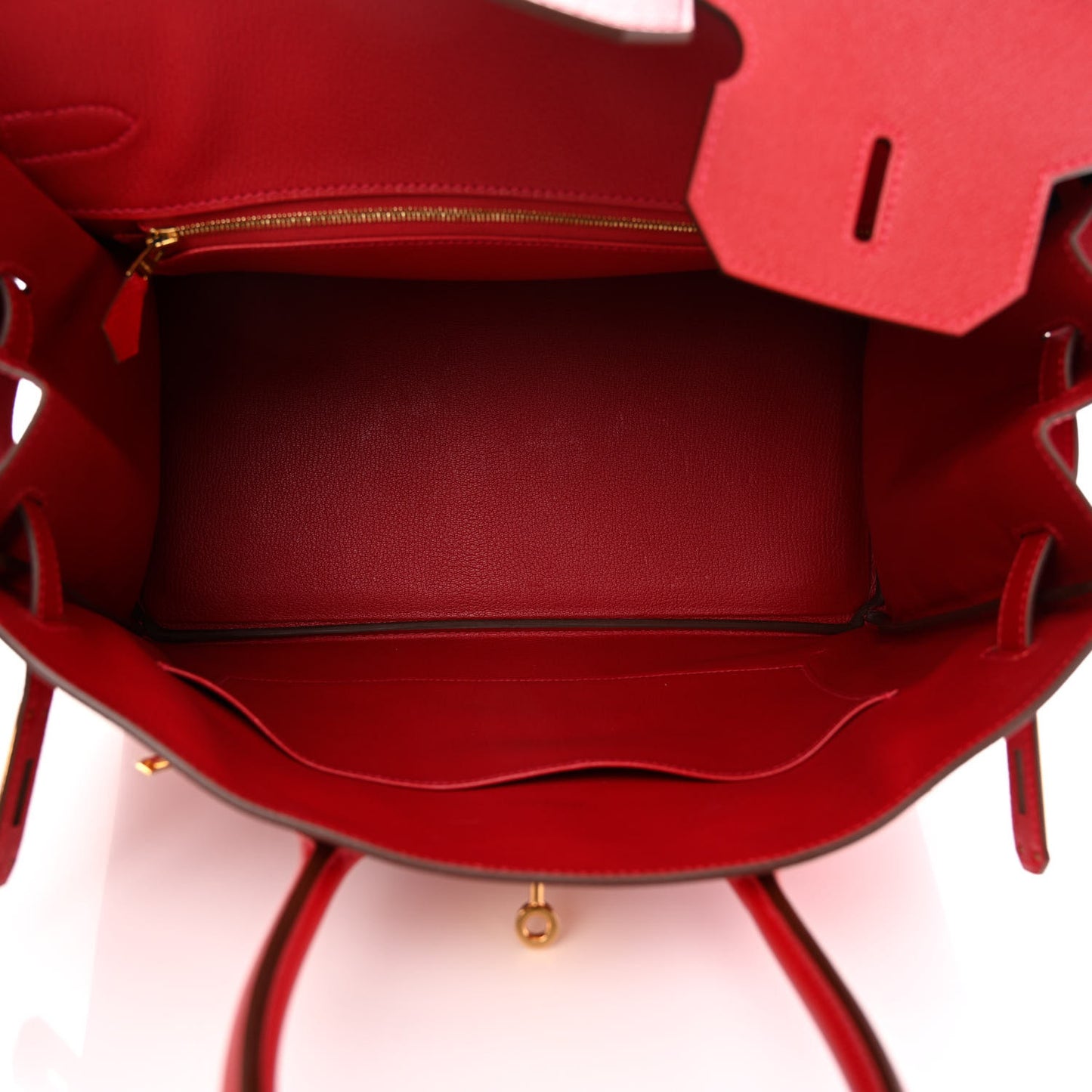 Epsom Birkin 35 Rouge Casaque