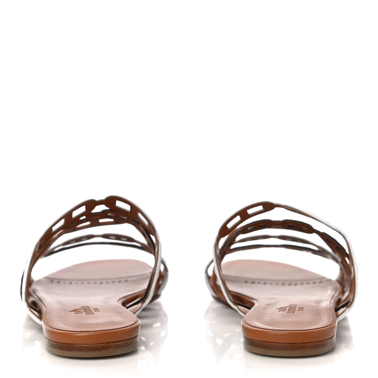 Nappa Thalassa Sandals 37 Camel Black White