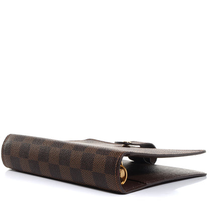 Louis Vuitton Damier Ebene Medium Ring Agenda Cover 4 of 7