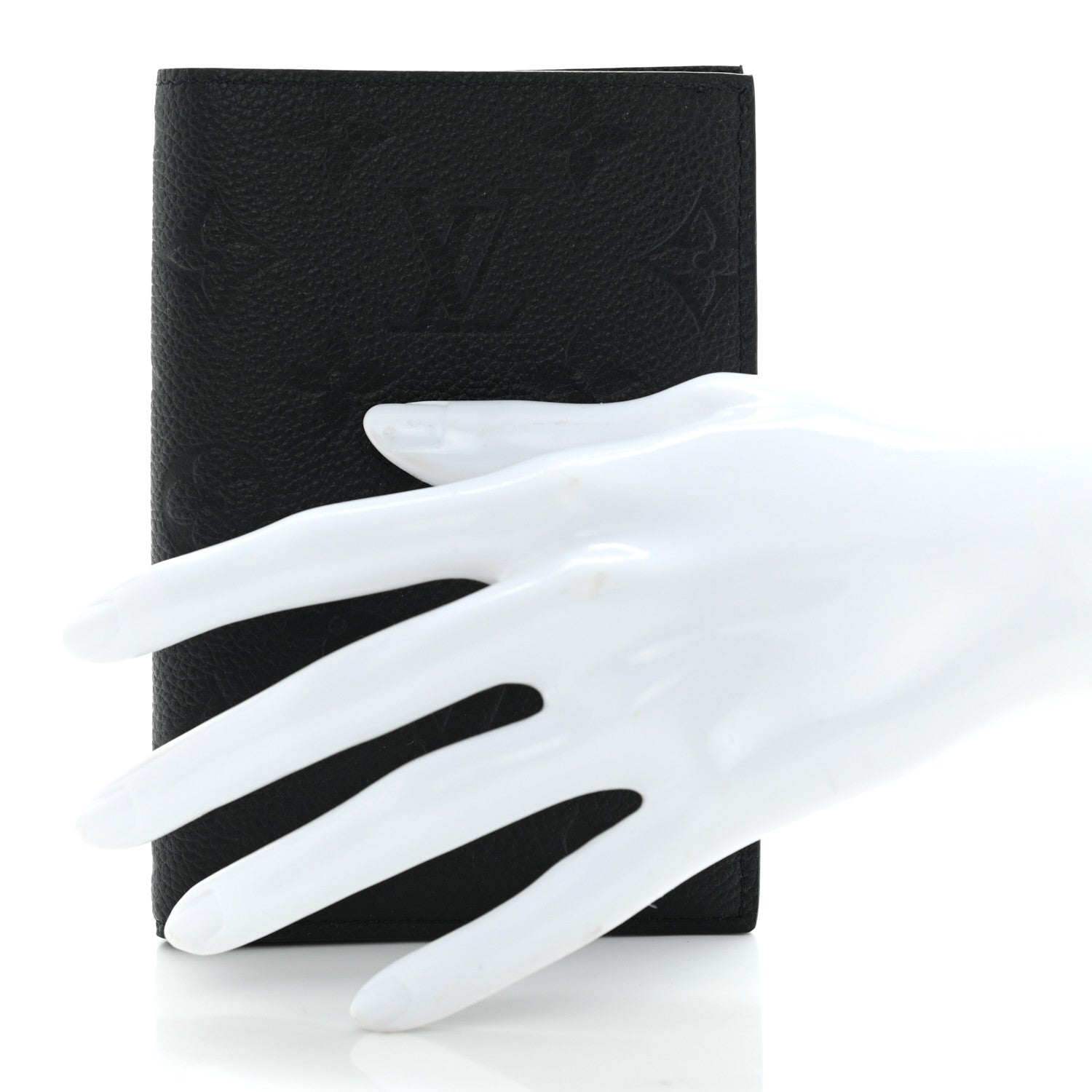 Louis Vuitton Empreinte Monogram Passport Cover Black 2 of 7