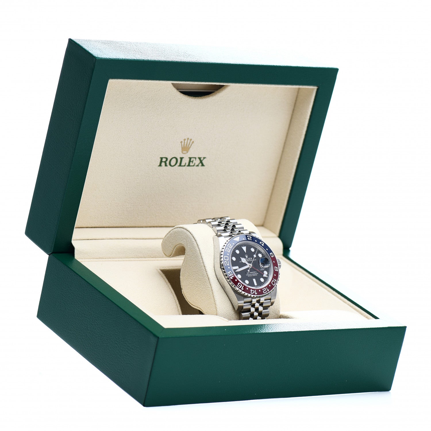 Rolex Stainless Steel 40mm Oyster Perpetual Date GMT Master Ⅱ Pepsi Watch 126710BLRO 5 of 5