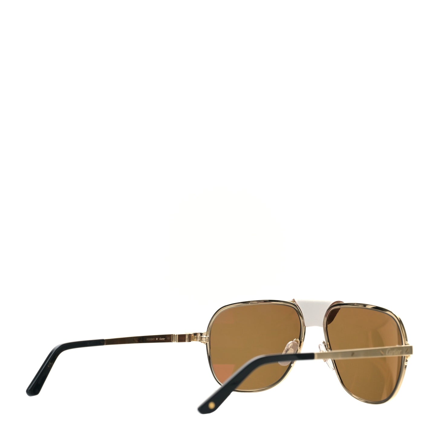 Santos de Cartier 135 Sunglasses Gold