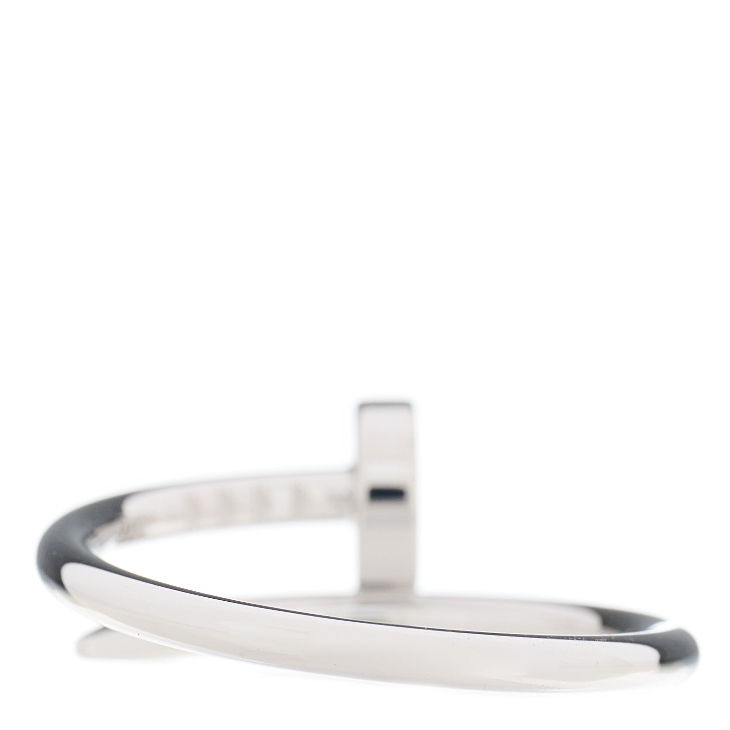 Cartier 18K White Gold Small Juste Un Clou Ring 50 5.25 3 of 5