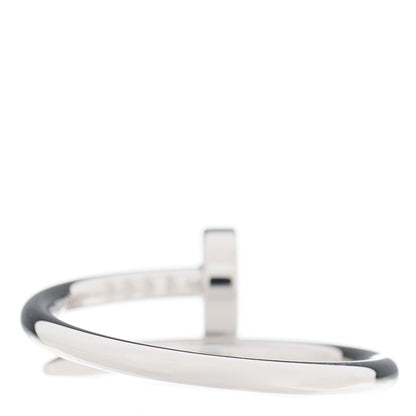Cartier 18K White Gold Small Juste Un Clou Ring 50 5.25 3 of 5