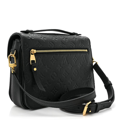 Louis Vuitton LOUIS VUITTON Empreinte Pochette Metis Black 3 of 13