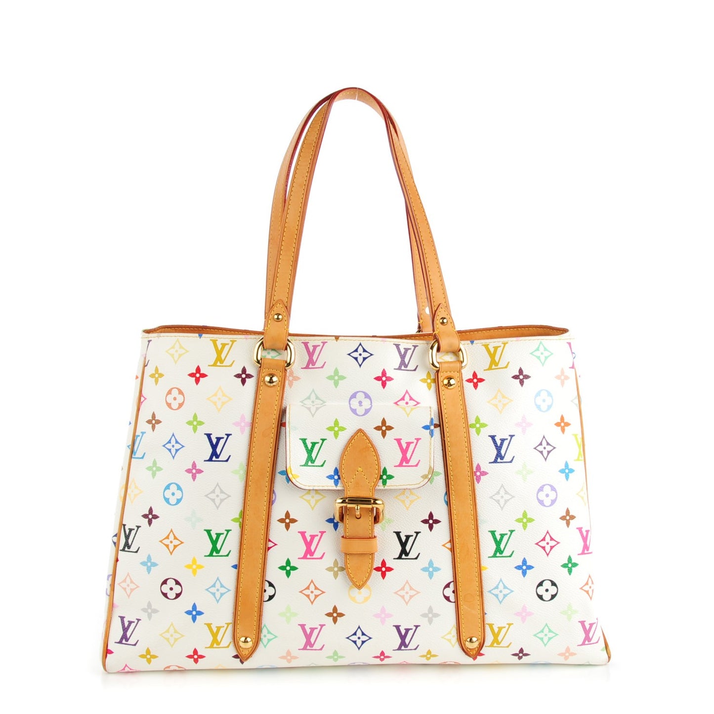 Monogram Multicolor Aurelia GM White