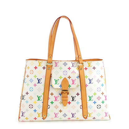 Louis Vuitton Monogram Multicolor Aurelia GM White 3 of 7