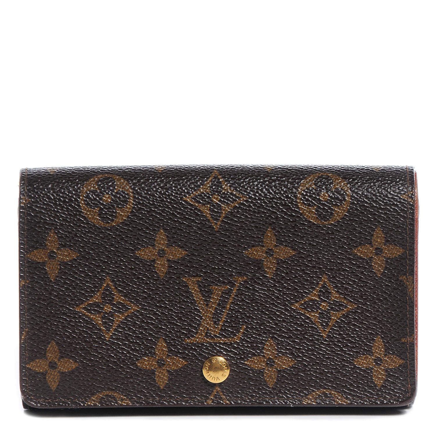 Louis Vuitton Monogram Porte-Monnaie Billets Tresor Wallet 1 of 8