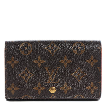 Louis Vuitton Monogram Porte-Monnaie Billets Tresor Wallet 1 of 8