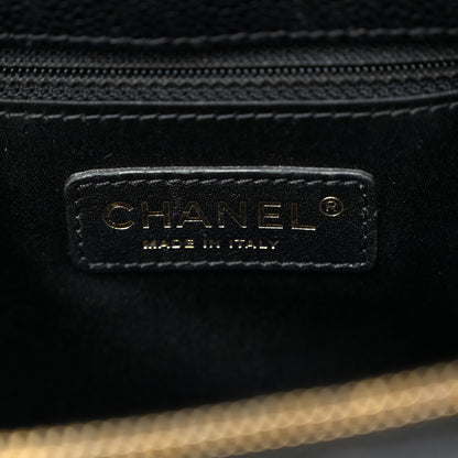 Chanel Caviar Quilted Grand Shopping Tote GST Black 6 of 11