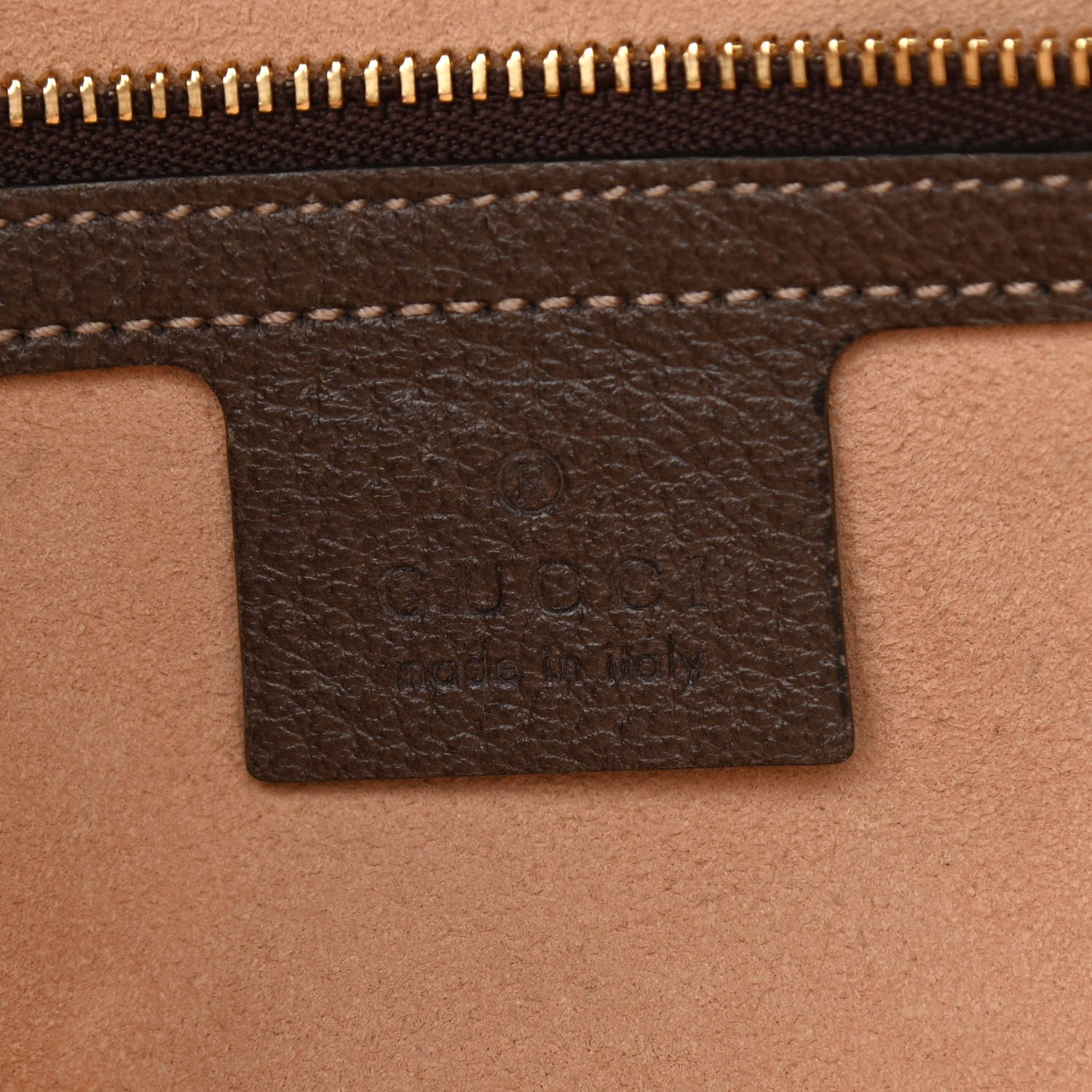 Gucci GG Supreme Monogram Web Small Ophidia Shoulder Bag Brown 6 of 15