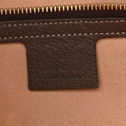 Gucci GG Supreme Monogram Web Small Ophidia Shoulder Bag Brown 6 of 15