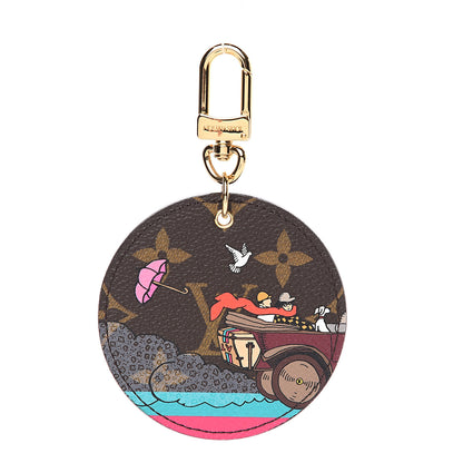 Louis Vuitton Monogram 2015 Christmas Animation Bag Charm Key Ring 1 of 3