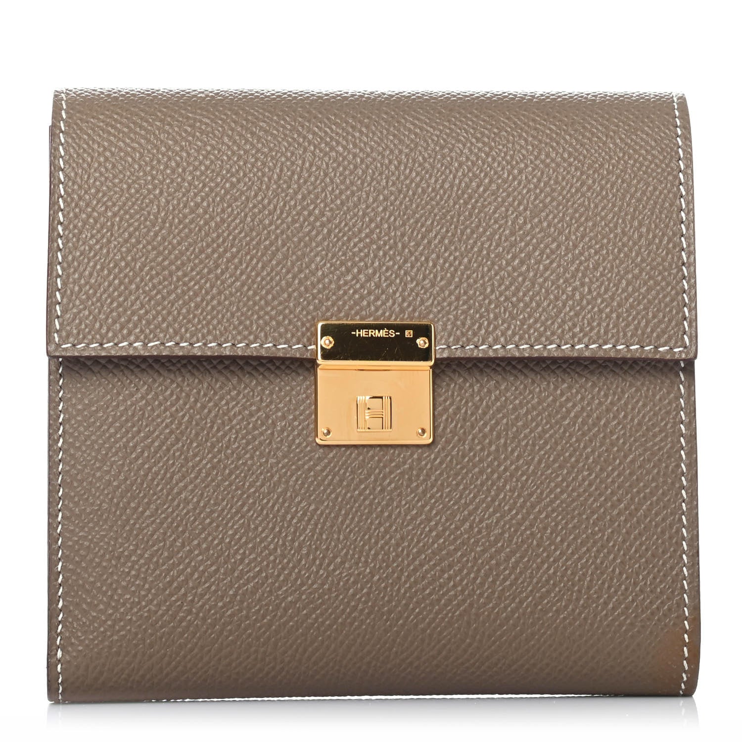 Hermes Epsom Clic 12 Wallet Etoupe 1 of 4