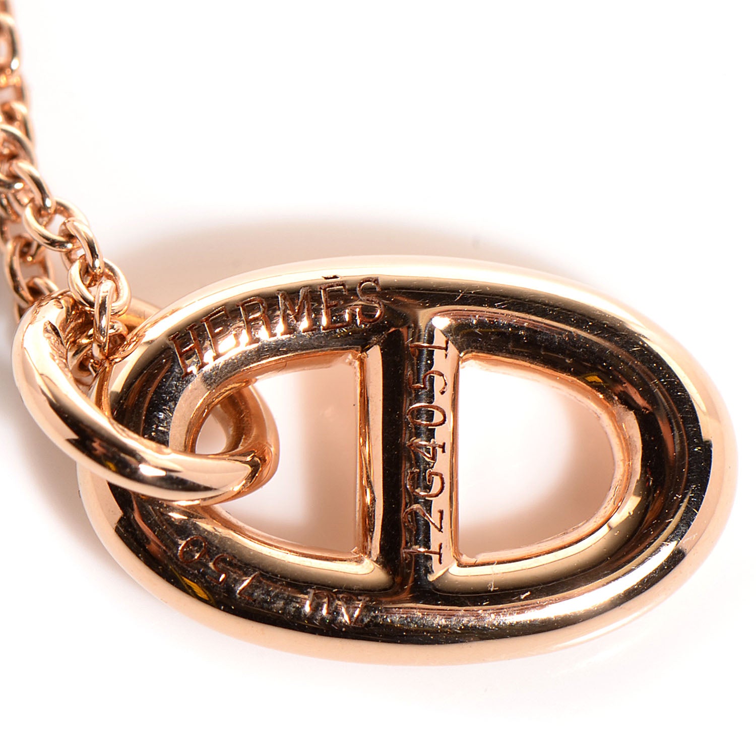 Hermes 18K Rose Gold PM Farandole Pendant Necklace 3 of 5