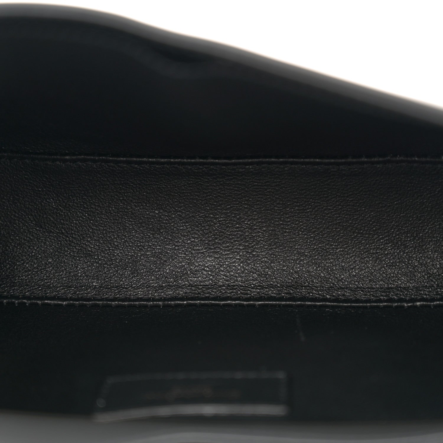 Saint Laurent Patent Calfskin Monochrome Le 5 A 7 Hobo Black 5 of 11