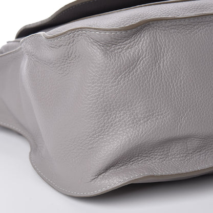 Chloe Calfskin Large Marcie Satchel Cashmere Grey 10 of 11