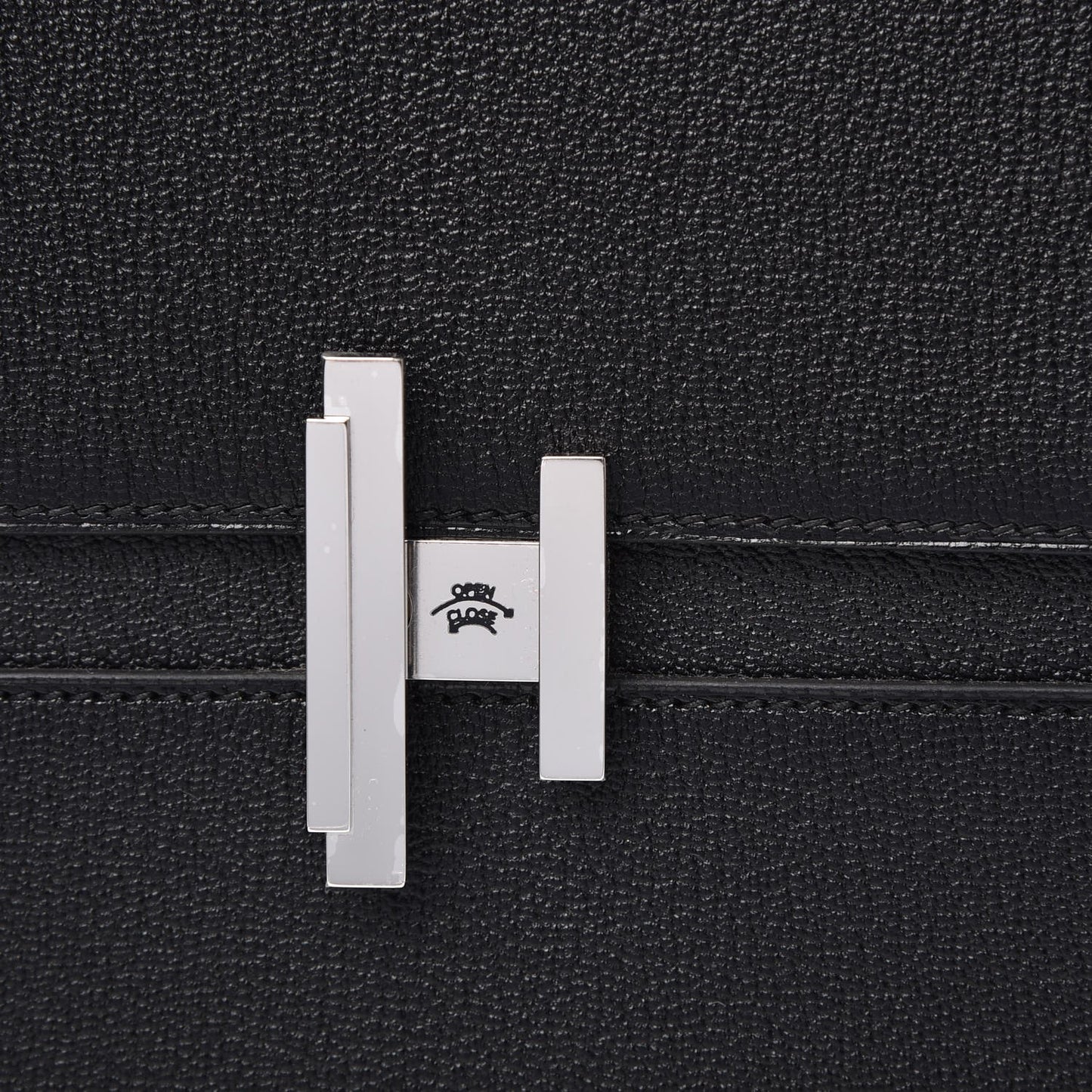 Chevre Mysore Cinhetic Boxy Top Handle Bag Black