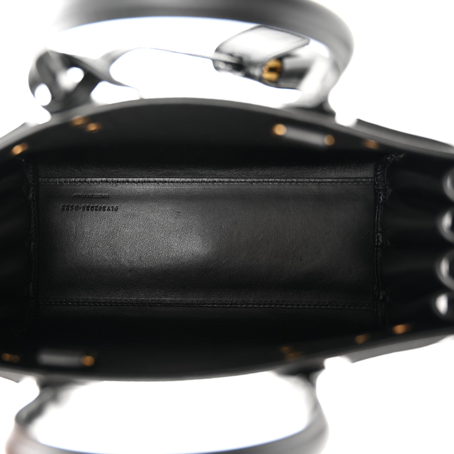 Calfskin Nano Sac De Jour Black