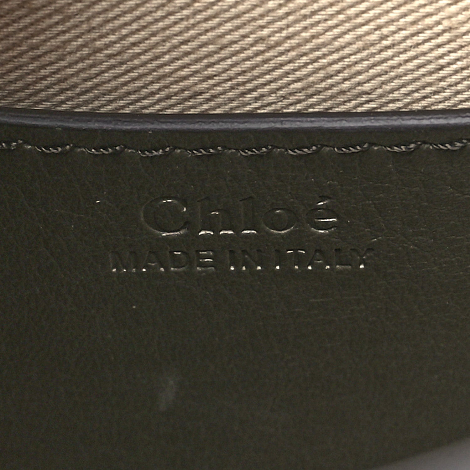 Chloe Calfskin Little Horses Embroidered Baroque Small Tess Bag Deep Forest 6 of 10