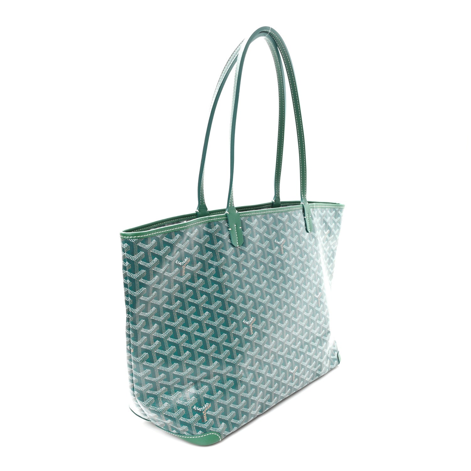 Goyard Goyardine Artois PM Green 2 of 9