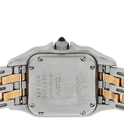 Cartier Stainless Steel 18K Yellow Gold 22mm Panthere Quartz Watch 4 of 4