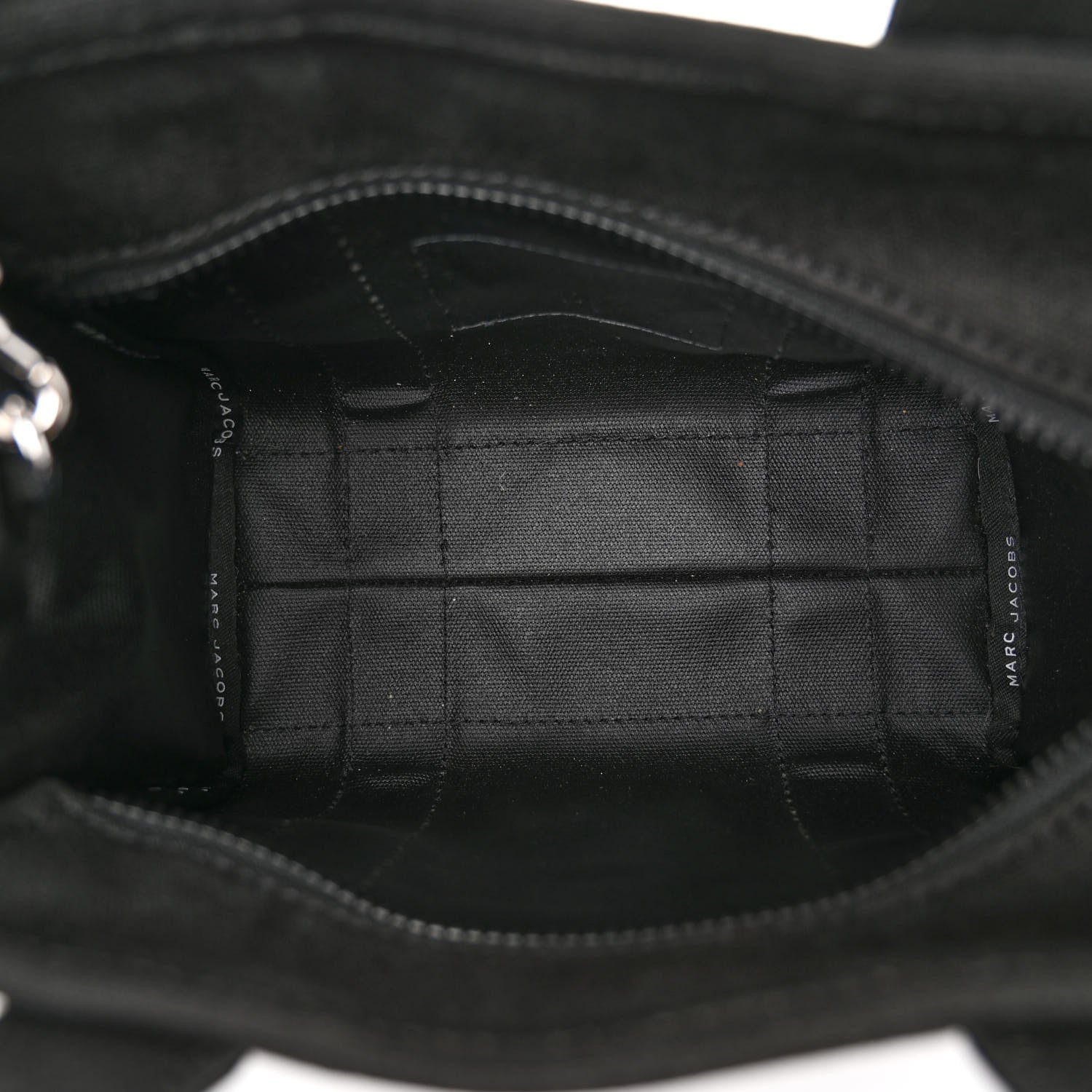 Marc Jacobs Cotton Canvas Small The Traveler Tote Bag Black 5 of 8