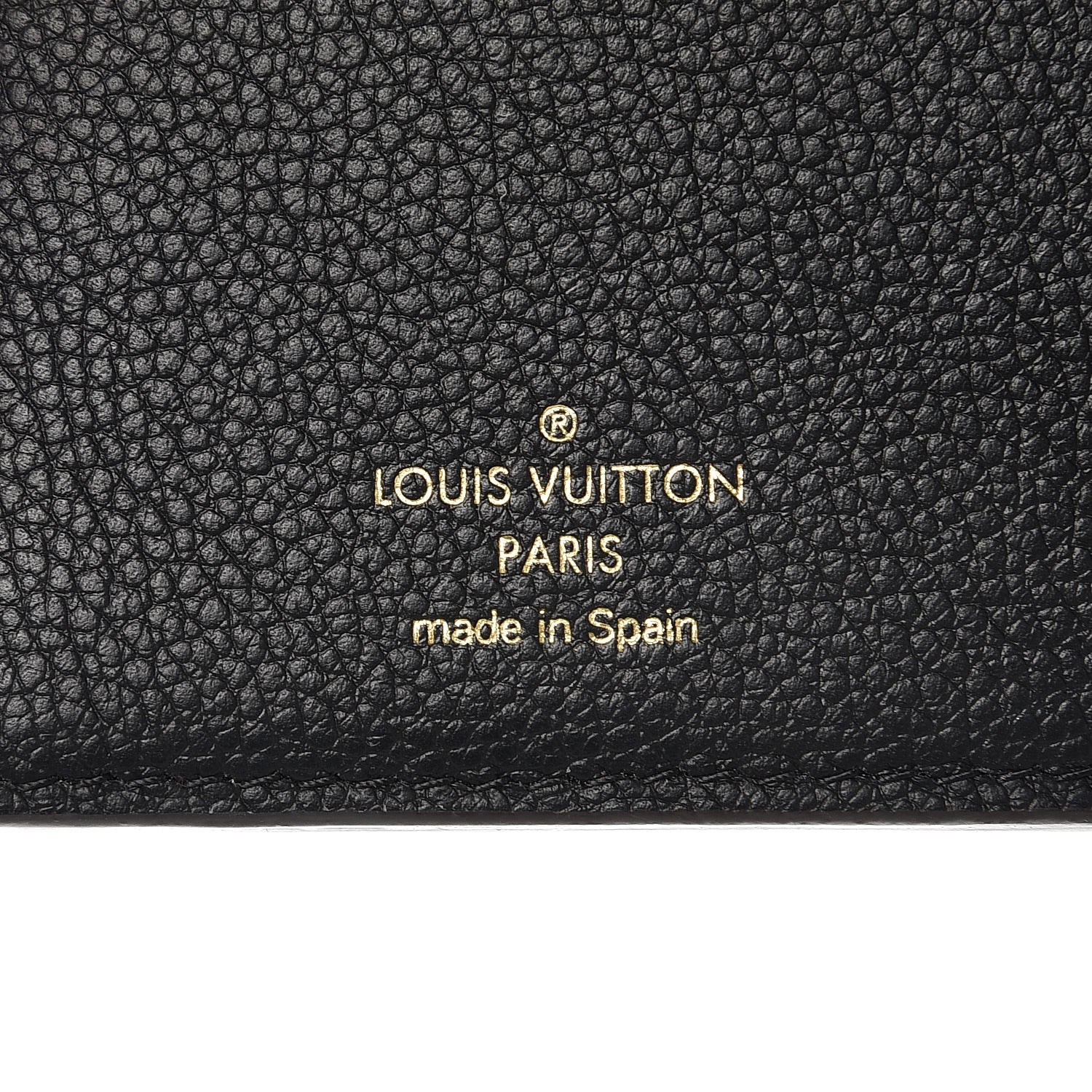 Louis Vuitton Monogram Pallas Compact Wallet Black 6 of 6