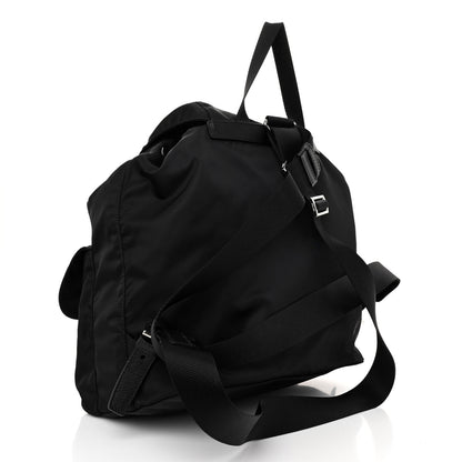 Prada Re-Nylon Saffiano Medium Backpack Black 4 of 11