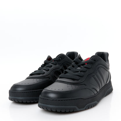Gucci Sparrow Calfskin Mens Re-Web Sneakers 11 Black 4 of 10