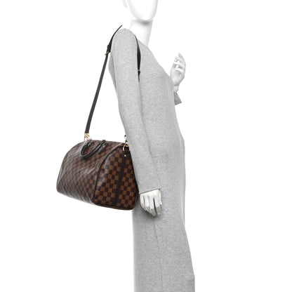 Louis Vuitton Damier Ebene Speedy Bandouliere 35 2 of 9