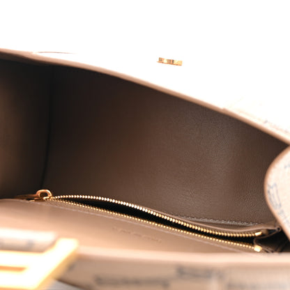 Balenciaga Coated Canvas BB Monogram Small Hourglass Top Handle Bag Beige Brown 5 of 8