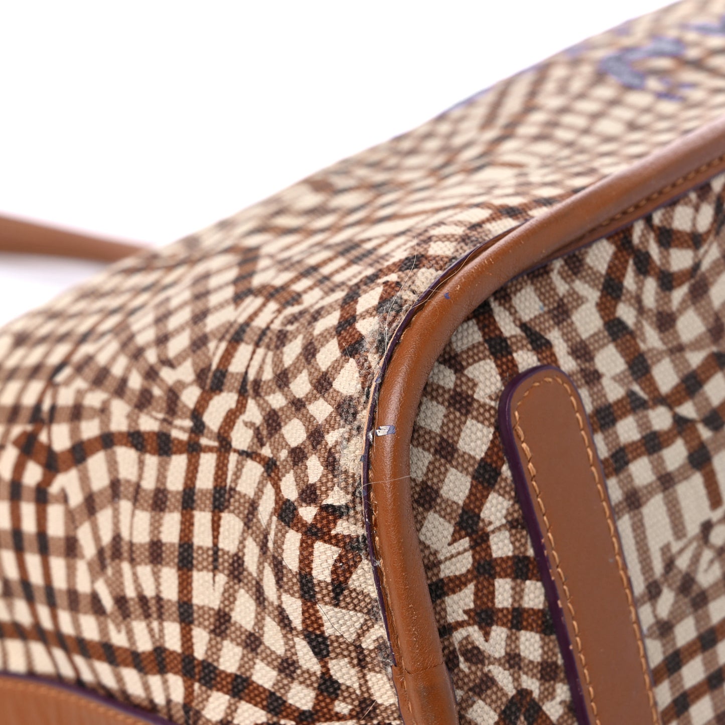 Visetos Medium Liz Reversible Shopper Tote Cognac