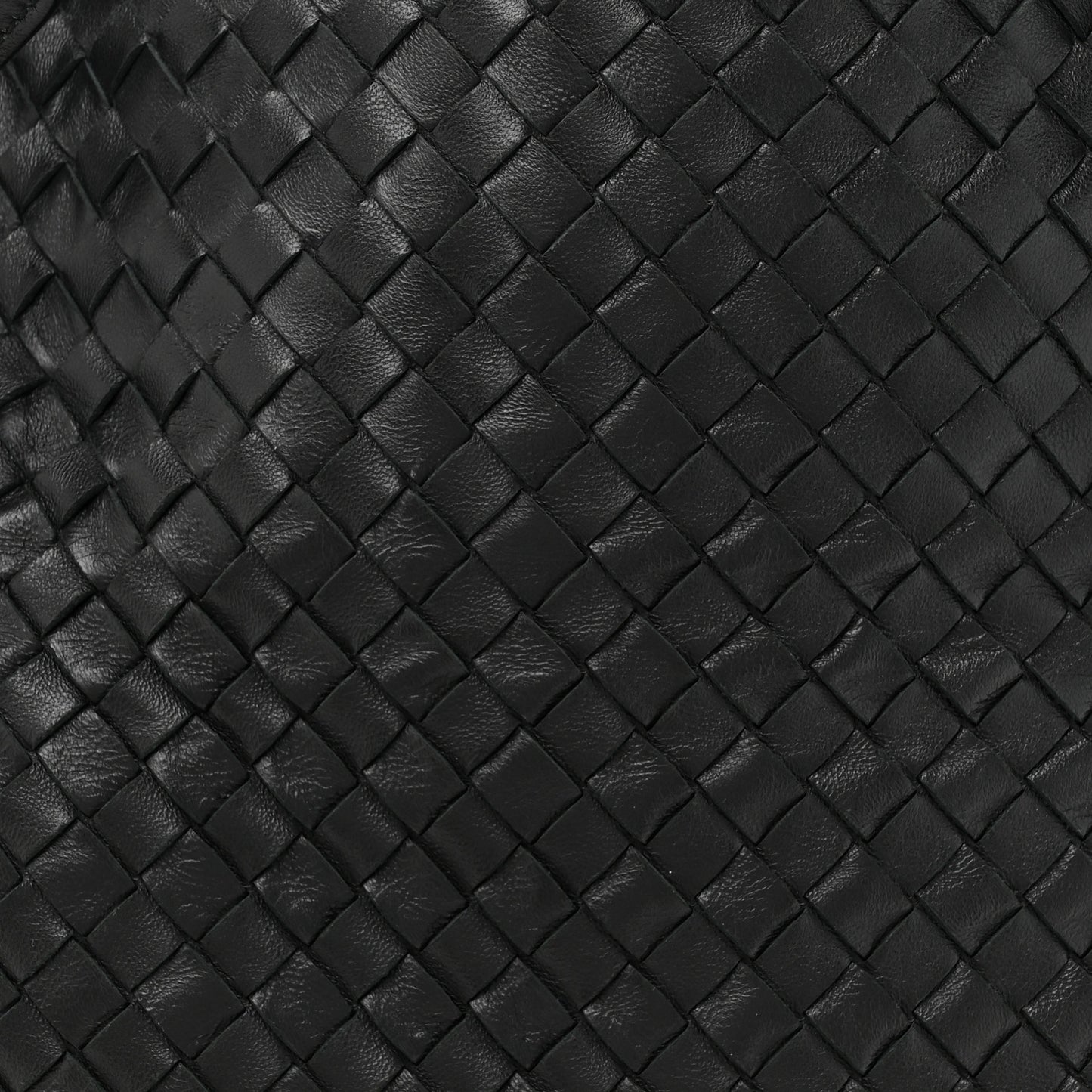 Nappa Intrecciato Large Cesta Tote Black