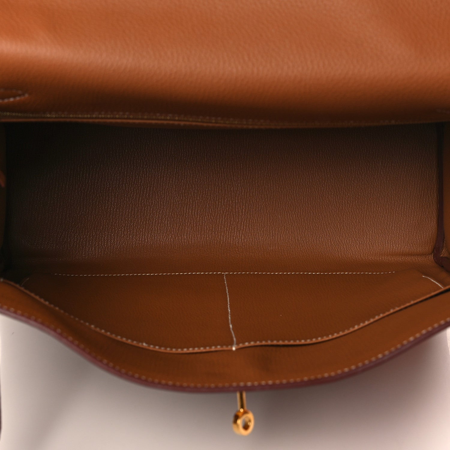 Hermes Togo Kelly Retourne 32 Gold 5 of 10