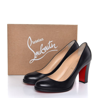 Christian Louboutin Shiny Nappa London B 85 Pumps 41 Black 9 of 9